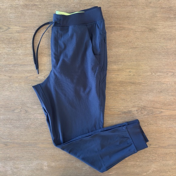 NEW Birddogs Performance Flex Joggers-Built in Shorts Liner-Navy-Size XL Short